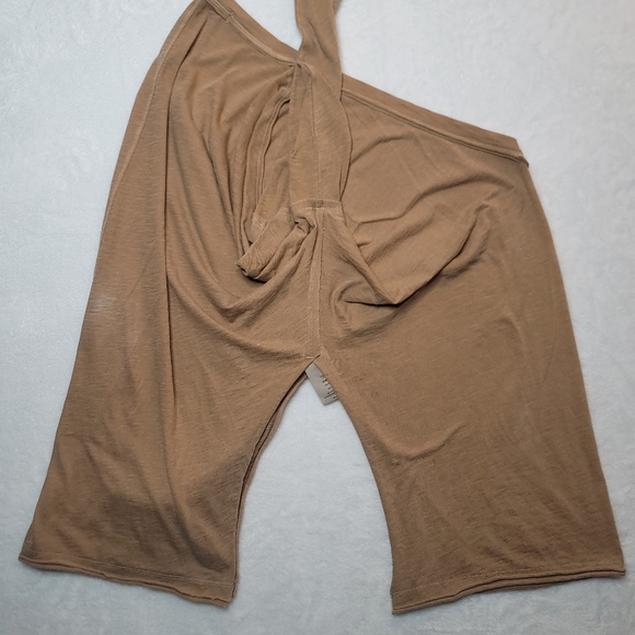 Free People We The Free On My Mind V Neck Shirt Long Sleeve Sz XS Light Earth - Picture 12 of 16